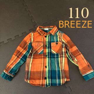 ブリーズ(BREEZE)のブリーズ　チェックネルシャツ【110】(ブラウス)