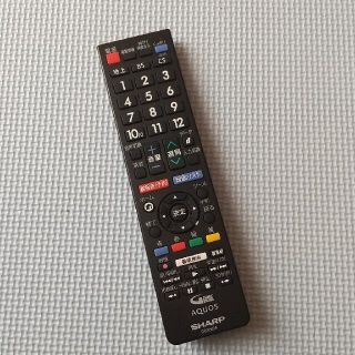 アクオス(AQUOS)のAQUOS テレビリモコン GB228SA(その他)