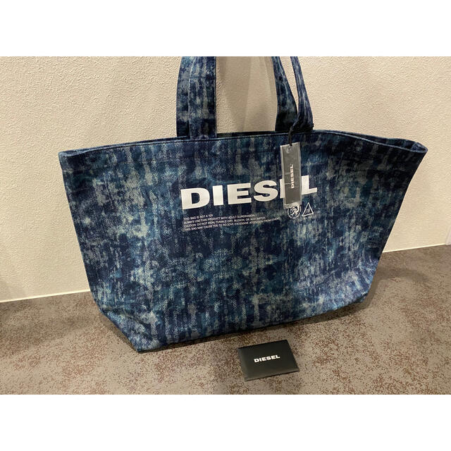 【匿名配送】 DIESEL ディーゼル　トートバッグ　デニム　通学　通勤　大容量