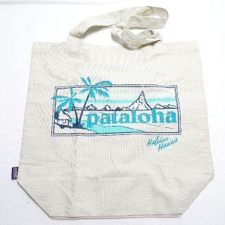 パタゴニア(patagonia)のpatagonia エコバッグ 白 ハワイハレイワ限定品(エコバッグ)