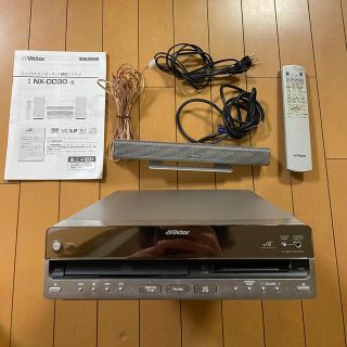 ビクター(Victor)のジャンク品MD CDプレーヤーレコーダービクターVictor NX-DD30-S(ポータブルプレーヤー)