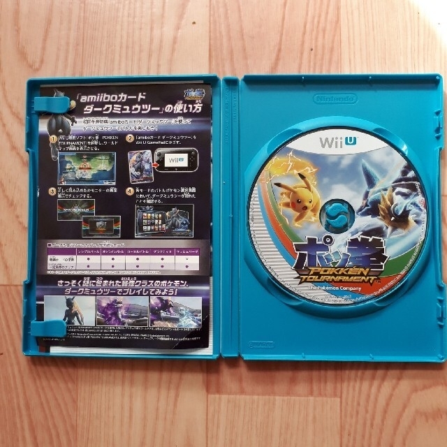 ポッ拳 POKKEN TOURNAMENT Wii U エンタメ/ホビーのゲームソフト/ゲーム機本体(家庭用ゲームソフト)の商品写真