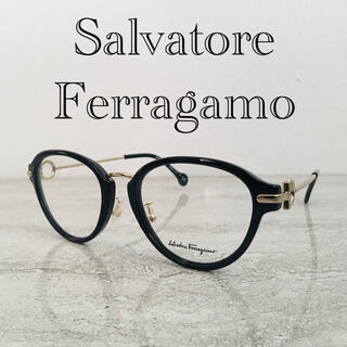 サルヴァトーレフェラガモ(Salvatore Ferragamo)のサルバトーレ　フェラガモ　sf2826 眼鏡　サングラス　ゴールド　ブラック(サングラス/メガネ)