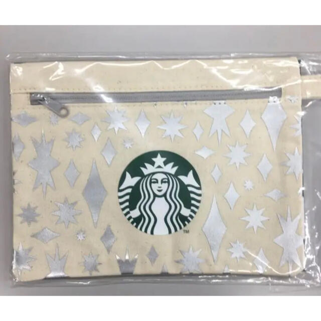 Starbucks Coffee(スターバックスコーヒー)のスターバックス　キャンバスポーチ レディースのファッション小物(ポーチ)の商品写真