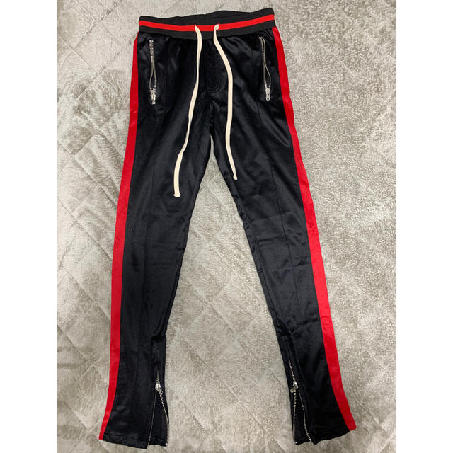 FEAR OF GOD(フィアオブゴッド)の【Sサイズ】mnml track pants red トラックパンツ レッド メンズのパンツ(その他)の商品写真