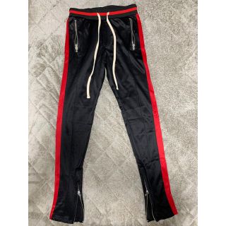 フィアオブゴッド(FEAR OF GOD)の【Sサイズ】mnml track pants red トラックパンツ レッド(その他)