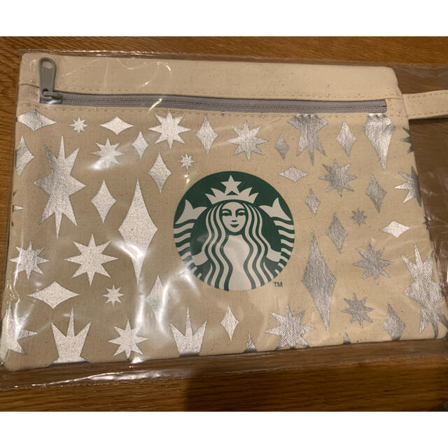 Starbucks Coffee(スターバックスコーヒー)のスターバックス　ポーチ　ポーチ レディースのファッション小物(ポーチ)の商品写真