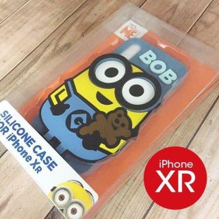 ミニオン(ミニオン)のBOB ミニオンズ iPhoneXR シリコンケース MINI121A(iPhoneケース)