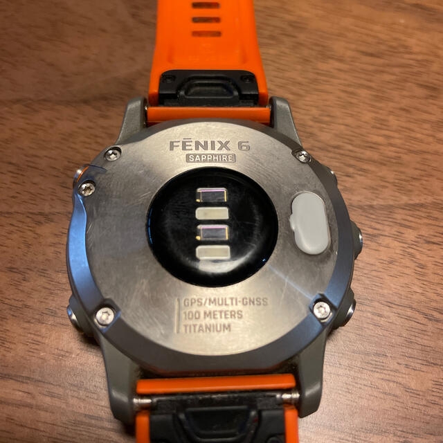 GARMIN(ガーミン)のfēnix 6 Sapphire Ti Gray メンズの時計(腕時計(デジタル))の商品写真