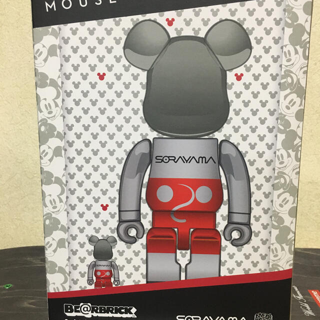 BE@RBRICK FUTURE MICKEY 2nd COLOR ver