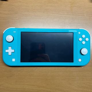 ニンテンドースイッチ(Nintendo Switch)のSwitch lite ターコイズ　中古(携帯用ゲーム機本体)