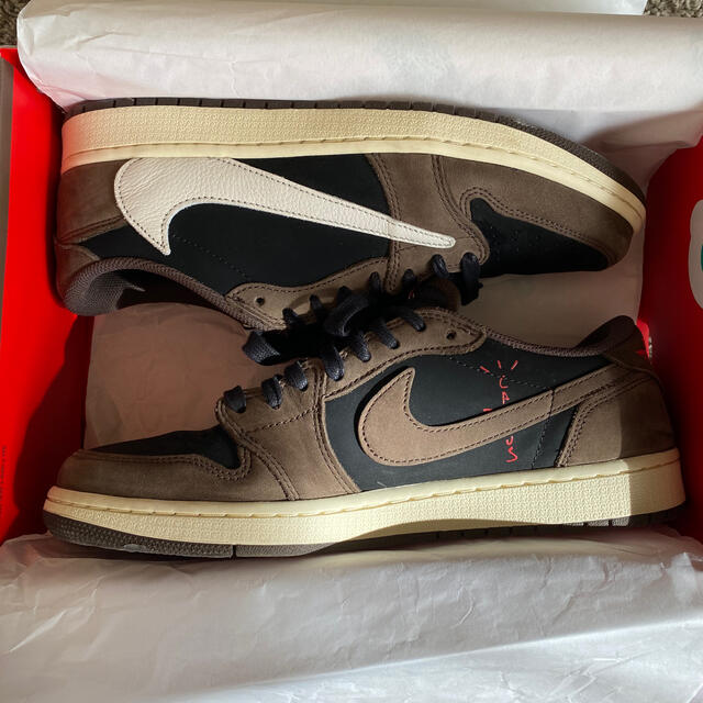 高速配送 AIR NIKE - NIKE JORDAN scott travis LOW 1 スニーカー