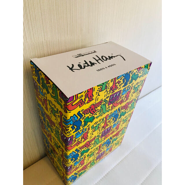 MEDICOM TOY(メディコムトイ)のBE@RBRICK KEITH HARING #5 100% & 400%   エンタメ/ホビーのフィギュア(その他)の商品写真