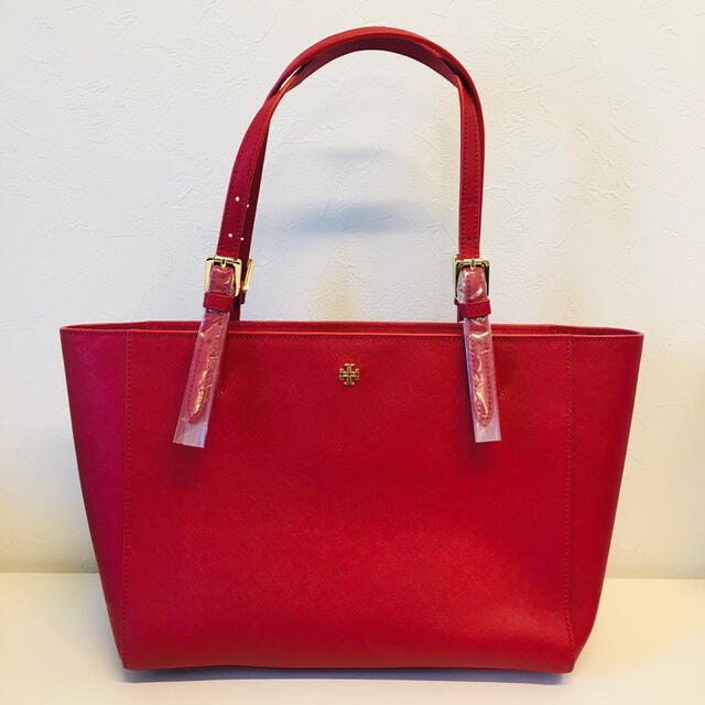 トリーバーチ Tory Burch A4トートバッグ レッドレディース