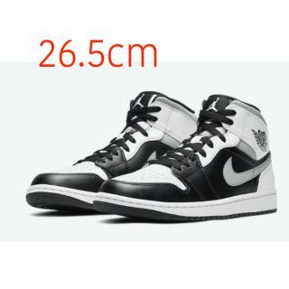 ナイキ(NIKE)のaj1 mid light smoke grey 26.5cm(スニーカー)