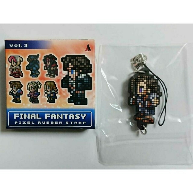 ファイナルファンタジー ドットラバーストラップ FF7セット ②