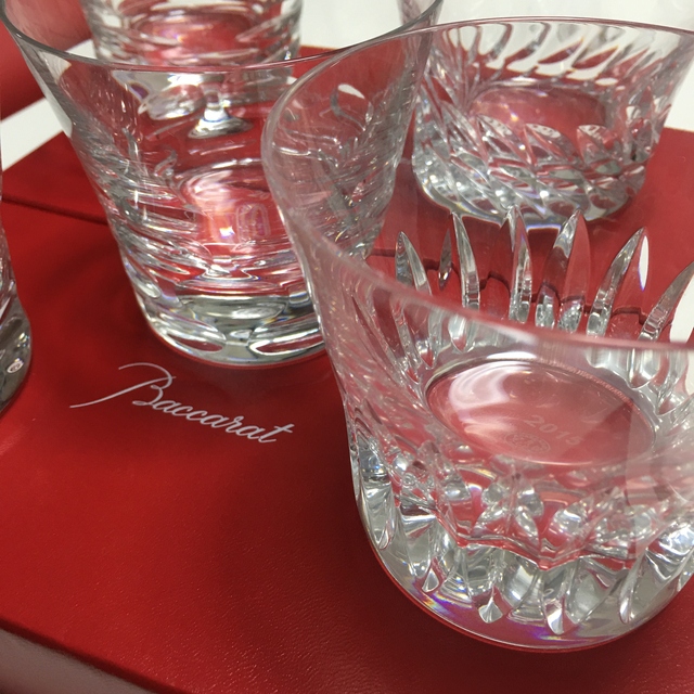 Baccarat(バカラ)のバカラ　イヤーグラス　2012 2013 2015 2016 2017 インテリア/住まい/日用品のキッチン/食器(グラス/カップ)の商品写真