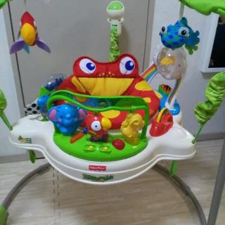 フィッシャープライス(Fisher-Price)のmari様専用　フィッシャープライス☆レインフォレスト　ジャンパルー(ベビージム)