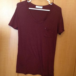 アングリッド(Ungrid)の【ungrid】ベーシックT(ボルドー)(Tシャツ(半袖/袖なし))