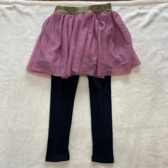 TORIDORY スカートレギンス　110 キッズ/ベビー/マタニティのキッズ服女の子用(90cm~)(スカート)の商品写真