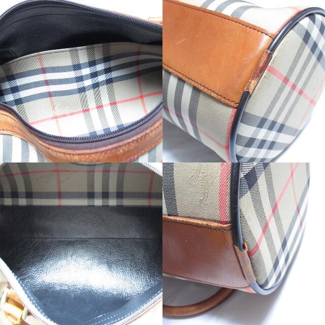 BURBERRY(バーバリー)の★BURBERRYS バーバリー★トートバッグ  ノバチェック パピヨン 筒型 レディースのバッグ(ハンドバッグ)の商品写真