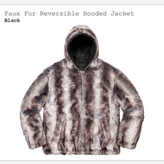 シュプリーム(Supreme)のsupreme Faux Fur Reversible HoodedJacket(毛皮/ファーコート)