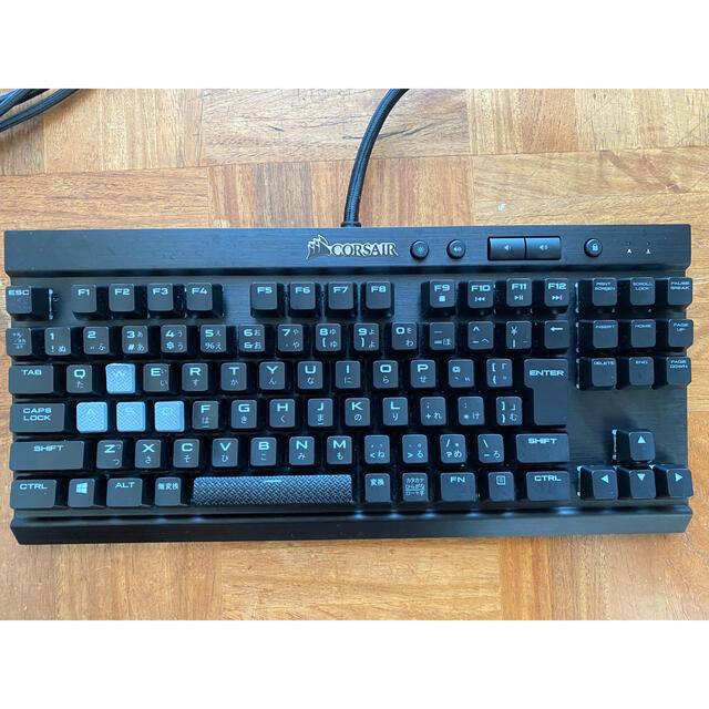 CORSAIR K65 RapidFire 銀軸