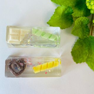 箸置き  お菓子シリーズ☆固まるハーバリウム  ハーバリウム (キッチン小物)