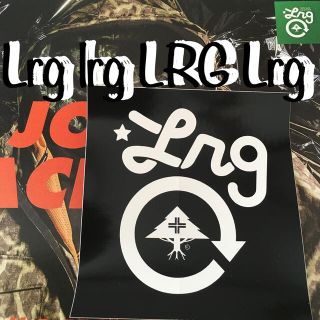 エルアールジー(LRG)のLRGエルアールジー　US限定　カンパニー　ボックスバナー　ステッカー(アクセサリー)