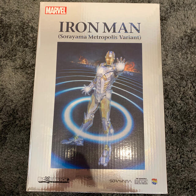 MEDICOM TOY - BE@RBRICK SORAYAMA IRONMAN 100％ & 400％の通販 by ...