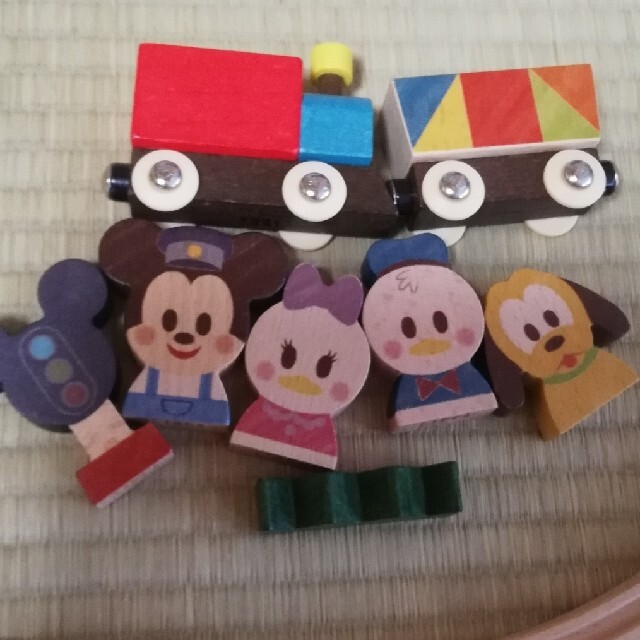 Disney KIDEA TRAIN&RAIL ミッキーマウス ディズニー＆ エンタメ/ホビーのおもちゃ/ぬいぐるみ(キャラクターグッズ)の商品写真