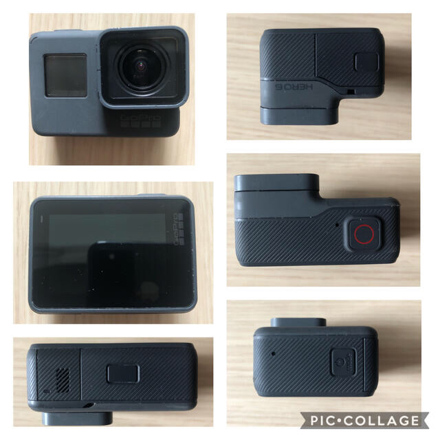 GoPro(ゴープロ)のGoPro6 ブラック+付属品　あん様専用 スマホ/家電/カメラのカメラ(コンパクトデジタルカメラ)の商品写真