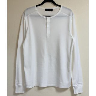 ラルフローレン(Ralph Lauren)の美品ラルフローレン ブラックレーベル ヘンリーネック上質コットン長袖Mサイズ(Tシャツ/カットソー(七分/長袖))