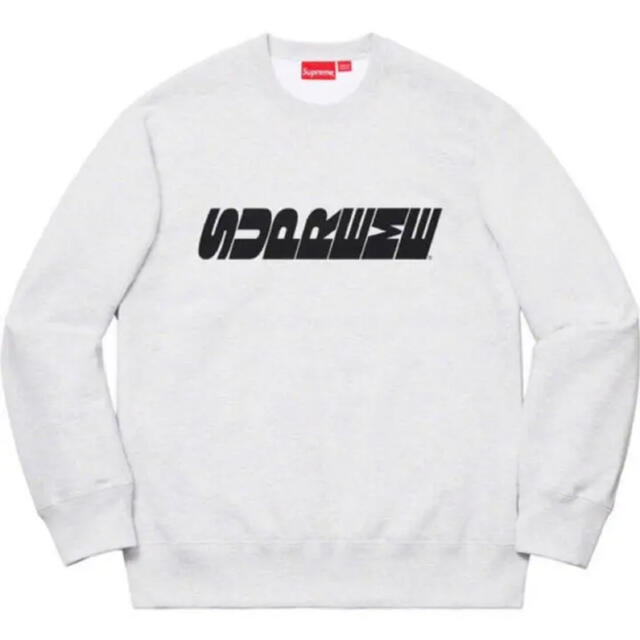 トップスsupreme  breed crewneck グレー　L 登坂　クルーネック