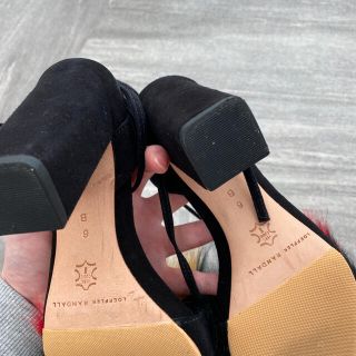 お値下げ☆LOEFFLER RANDALL ファー サンダル-