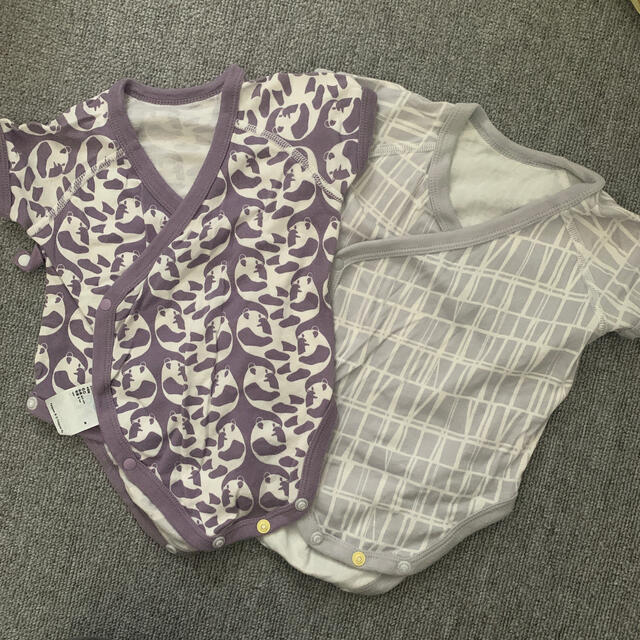 Uniqlo Uniqlo ユニクロ フィンレイソン ボディスーツ 半袖前開き2枚組の通販 By Kekaho S Shop ユニクロならラクマ
