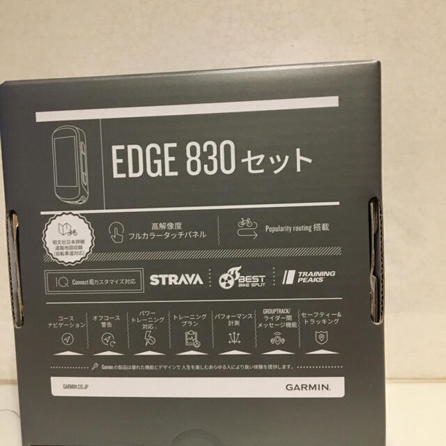 GARMIN(ガーミン)の新品未開封　GARMIN ガーミン Edge 830J set GPSサイコン  スポーツ/アウトドアの自転車(その他)の商品写真