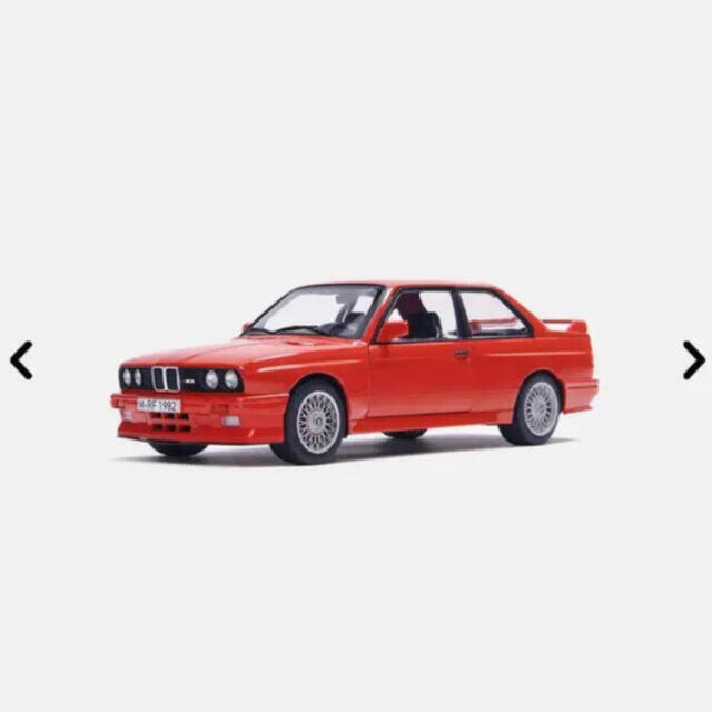 BMW(ビーエムダブリュー)のKITH BMW M3 E30 DIECAST REPLICA エンタメ/ホビーのおもちゃ/ぬいぐるみ(ミニカー)の商品写真