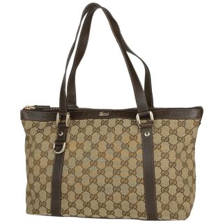 グッチ(Gucci)のグッチ GG柄 トートバッグ レディース 【中古】(トートバッグ)