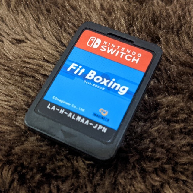 Fit Boxing Switch エンタメ/ホビーのゲームソフト/ゲーム機本体(家庭用ゲームソフト)の商品写真