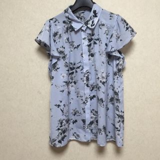 レッセパッセ(LAISSE PASSE)のレッセパッセ 花柄ブラウス 美品(シャツ/ブラウス(半袖/袖なし))