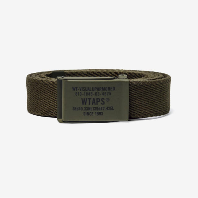 20AW WTAPS GIB BELT OLIVE