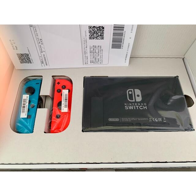 ニンテンドースイッチ ネオンブルー/ネオンレッド 本体 美品