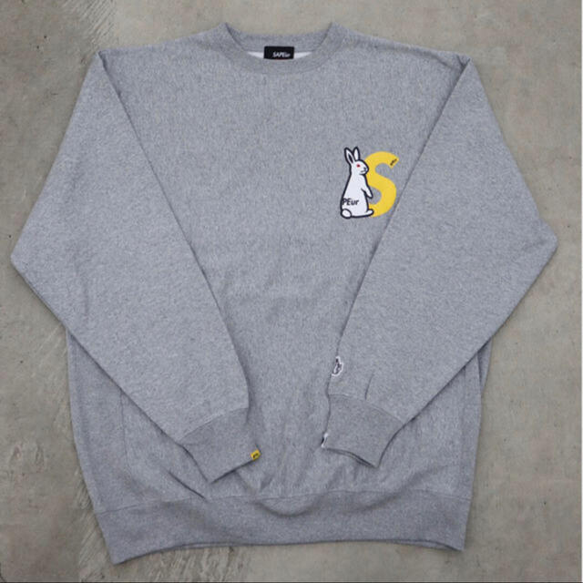 Supreme(シュプリーム)の#FR2×SAPEur▼Cement Rabbit▼Crewneck sweat メンズのトップス(スウェット)の商品写真