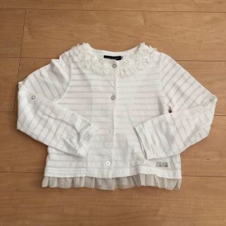 ベベ(BeBe)のべべ  BeBe カーディガン  ラルフTシャツ　120(カーディガン)