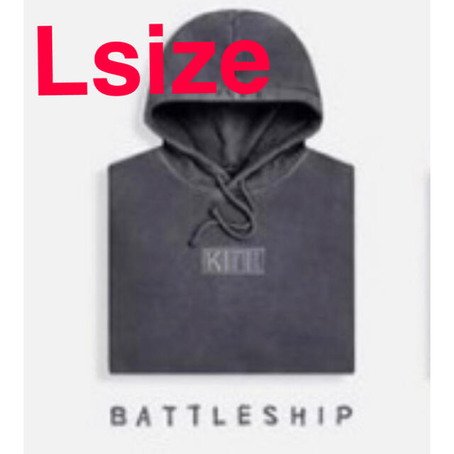 Kith williams Ⅲ hoodie Battle ship Lサイズ