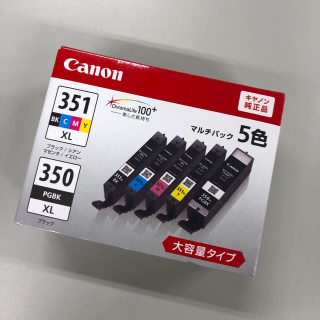 Canon BCI-351XL+350XL/5MP 大容量タイプ