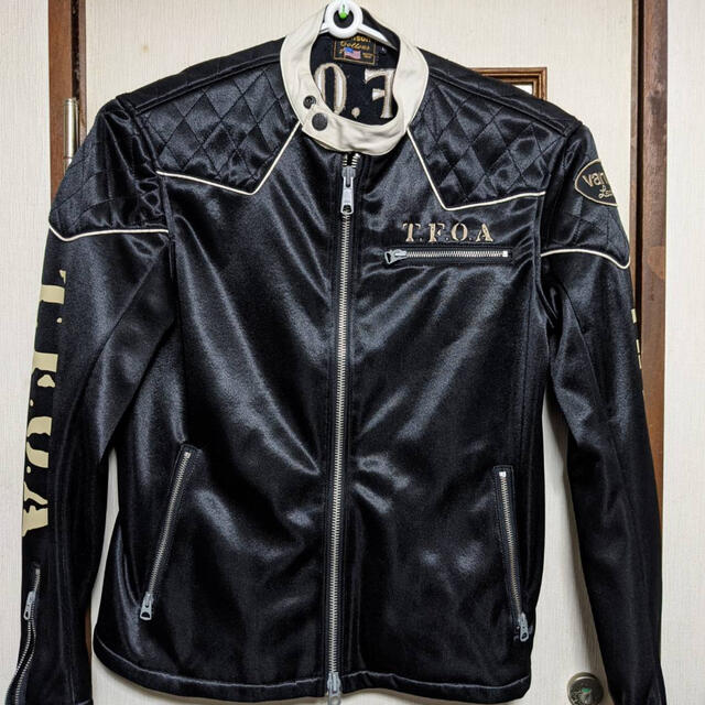 VANSON(バンソン)のVANSON×CROWS コラボライダース L メンズのジャケット/アウター(ライダースジャケット)の商品写真