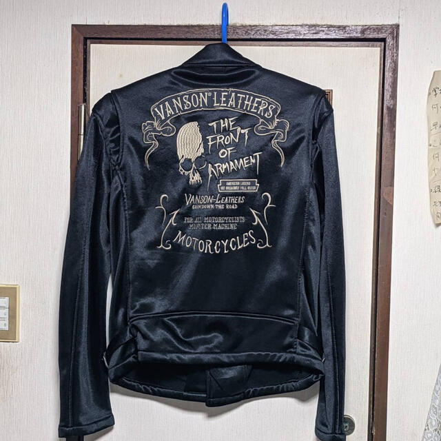 VANSON(バンソン)のVANSON×CROWS コラボライダース L メンズのジャケット/アウター(ライダースジャケット)の商品写真