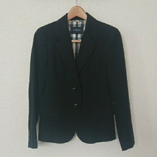 バーバリー(BURBERRY)のBURBERRY レディース ジャケット ブラック 42 大きいサイズ(テーラードジャケット)